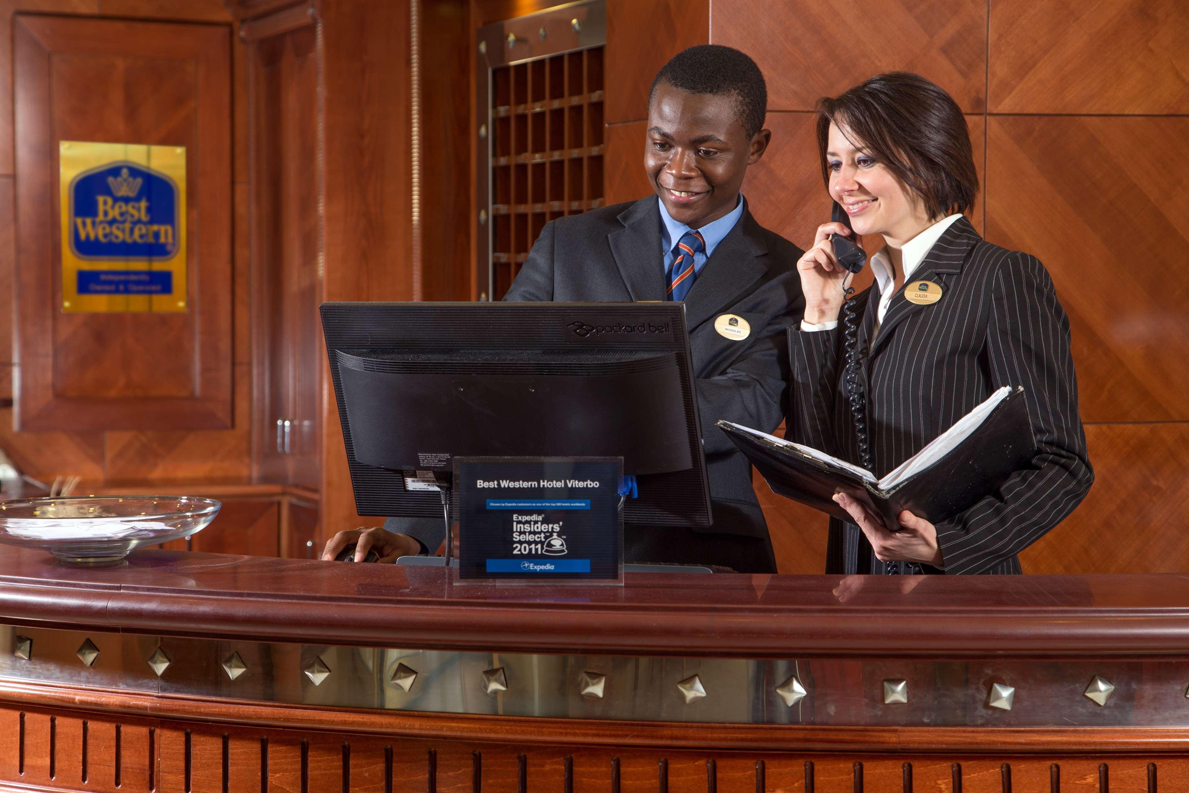 Best Western Hotel Витербо Экстерьер фото